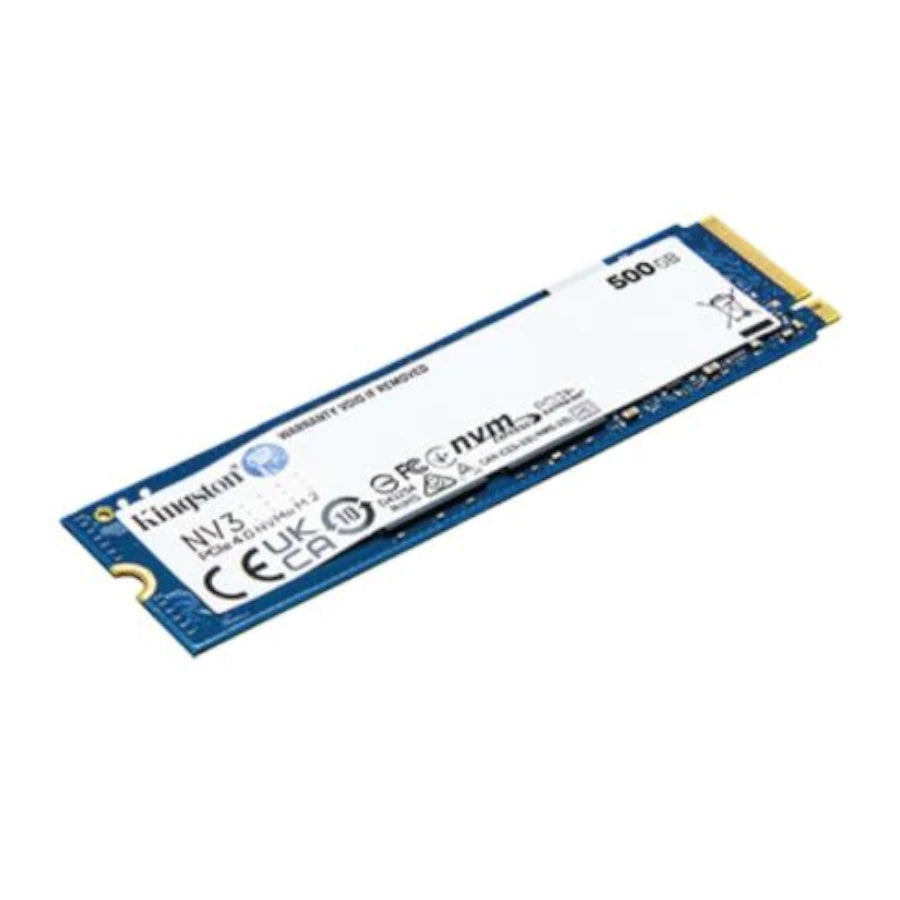 Unidad de Estado Solido SSD Kingston 500 GB SNV3S NVMe PCI Express 4.0 M.2