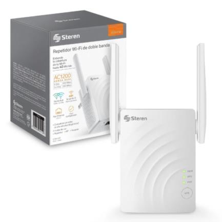 Ruteador Steren Wi Fi Doble Banda 2.4GHz 5GHz Hasta 40m de