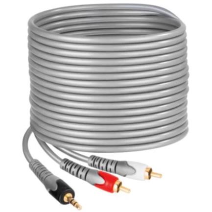 Cable Plug 6.3 mm a Jack Cannon de 6m marca Steren