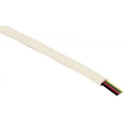 Cable Telefonico Steren con 4 Vias Modular AWG 28 con Marfin Bobina con 305 MTS