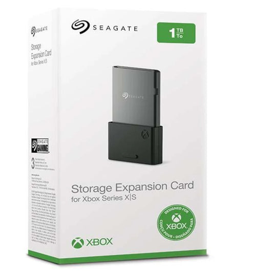 SSD Externo Seagate Expansion Card 1TB para Consola Xbox Series X S Color Negro