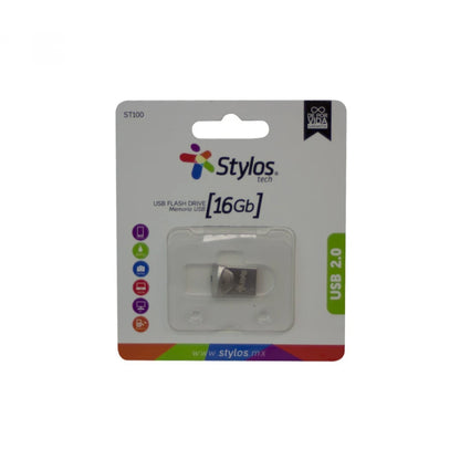 Memoria USB Stylos STMUS42S 16GB USB 3.2 Plata