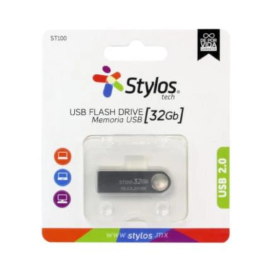 Memoria USB Stylos ST100 32GB Conexion Tipo A 2.0