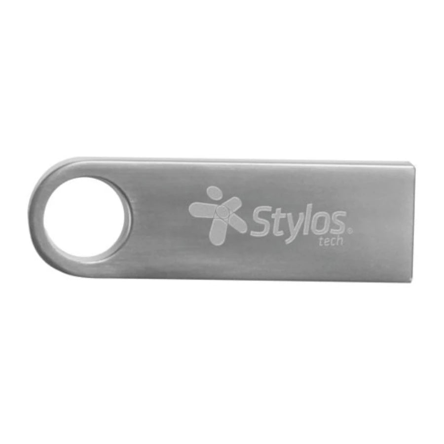 Memoria USB Stylos ST100 128GB USB 2.0 Gris