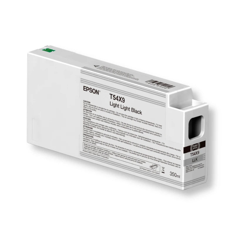 Tinta Epson UltraChrome HD Negro Claro 350ml (T54X900)