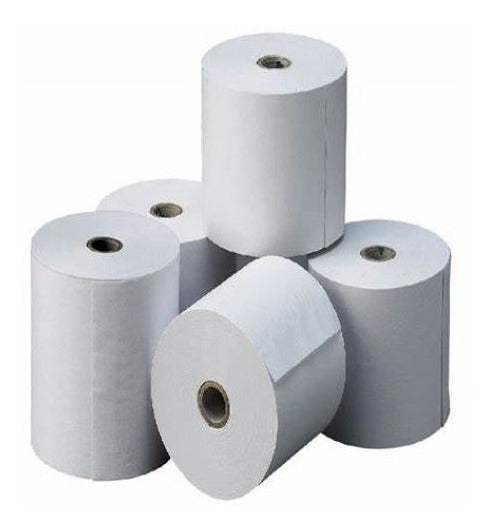 Papel PCM Térmico Rollo 80x70 Pqte C/5 Rollos