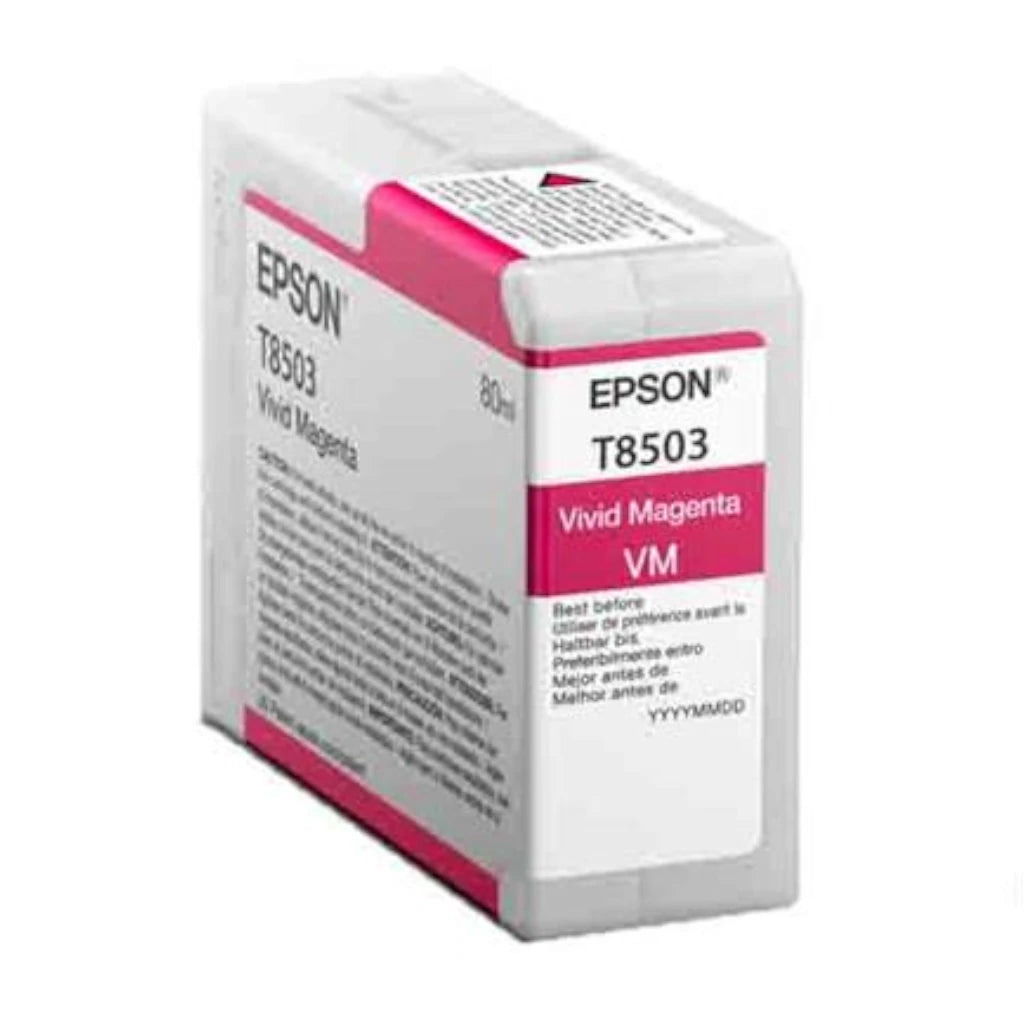 Tinta Epson SC-P800 80ml Color Magenta Vivo