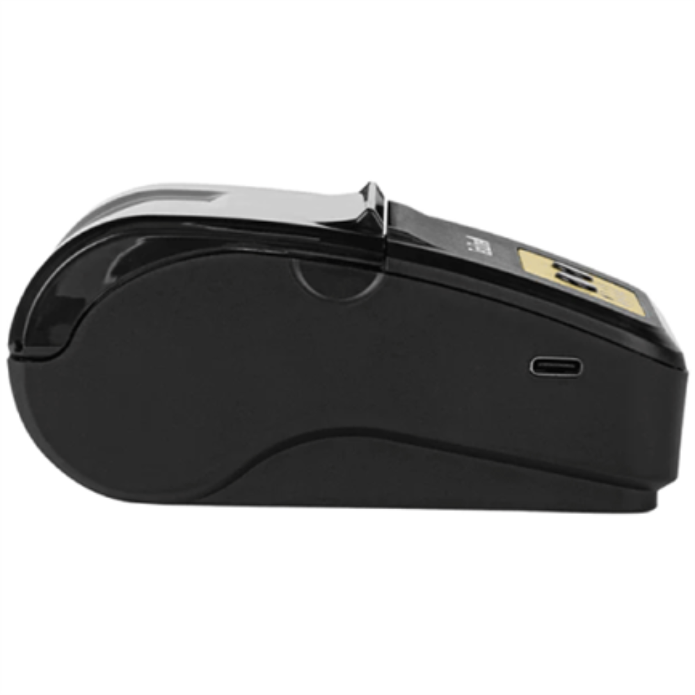 Impresora POS TechZone Térmica Portatil Batería Recargable 80mm/s 203dpi Interfaz USB/BT