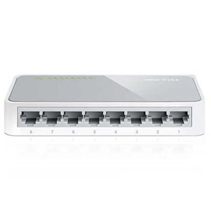 Mini Switch De Escritorio TP-Link Con 8 Puertos Fast Ethernet