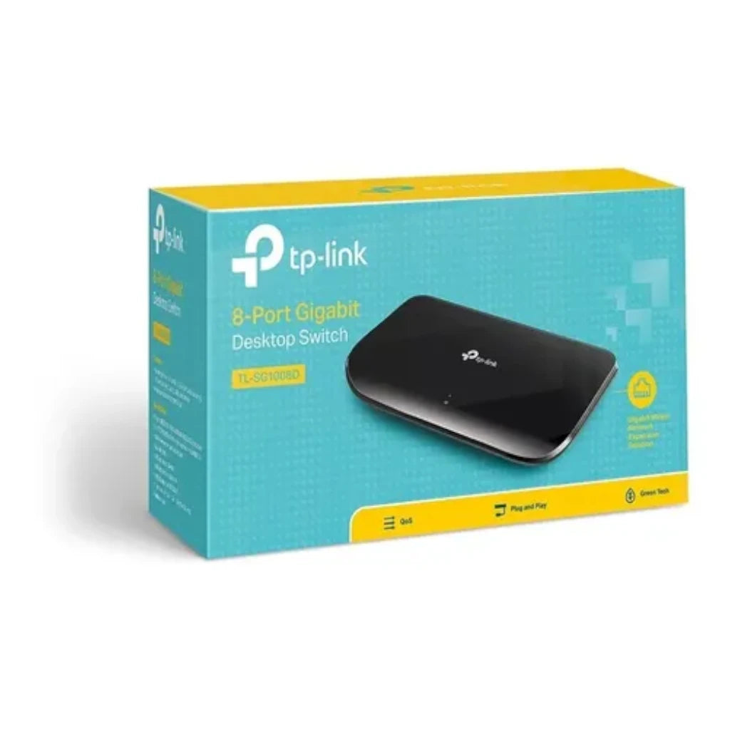 Switch Gigabit De Escritorio TP-LINK DE 8 Puertos RJ45 De 10