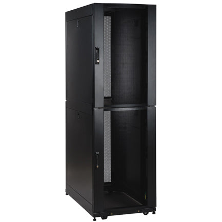 Tripp Lite series Gabinete de Profundidad Estandar de Ubicacion Compartida de 42U SmartRack - 2 compartimentos separados