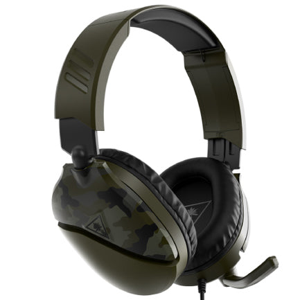 Audífonos Turtle Beach EarForce Recon 70 Diadema Alámbrico 3.5mm Cable 1.2m PlayStation Verde Camuflaje