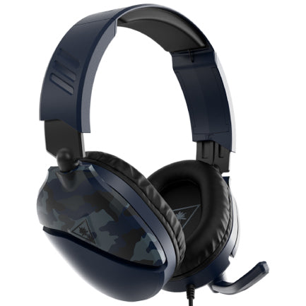 Audífonos Turtle Beach EarForce Recon 70 Diadema Alámbrico 3.5mm Cable 1.2m PlayStation Azul Camuflaje