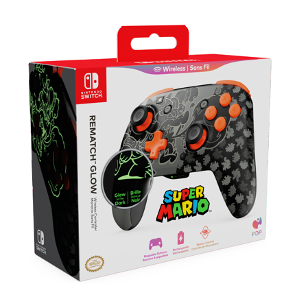 Control Inalambrico Turtle Beach Rematch Blackout Bowser para Nintendo Switch