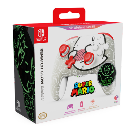 Control Inalambrico Turtle Beach Rematch  Boo-Hoo para Nintendo Switch