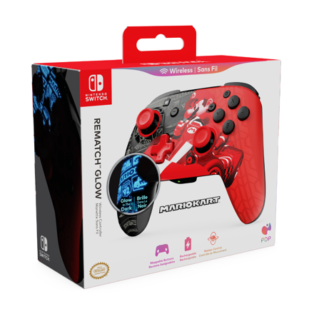 Control Inalambrico Turtle Beach  Control inalambrico Rematch  Mario Gran Prix para Nintendo Switch