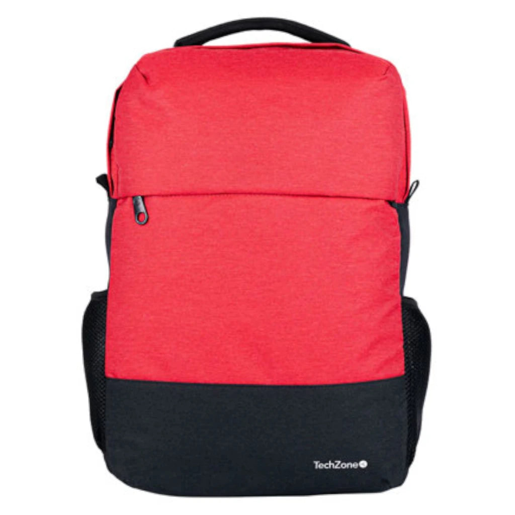 Mochila Strong Naranja Techzone DE 15.6 Pulgadas Múltiples Compartimientos Organizador Frontal
