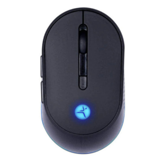 Mouse Tech Zone Thunder Inalambrico Recargable Bt Dpi 1200 2400 3200 Luz Rgb Y Navegacion