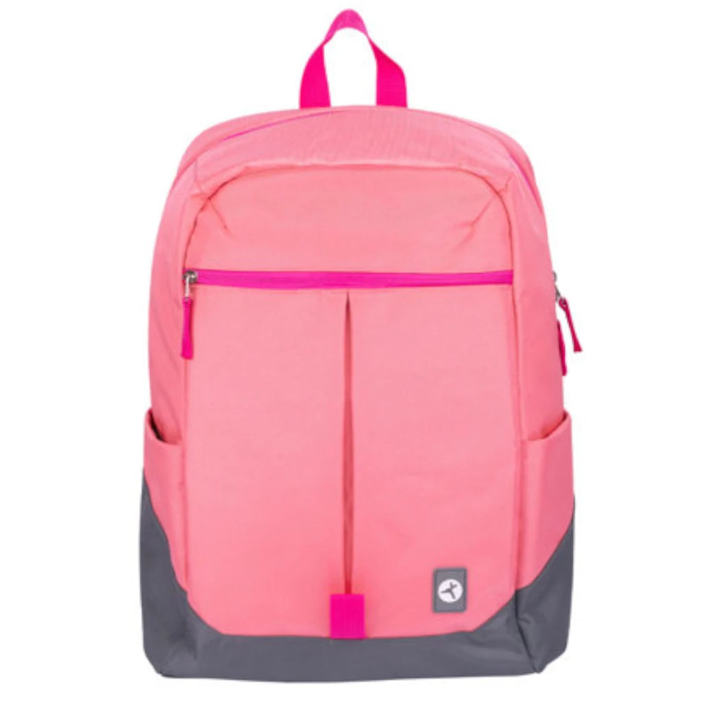 TechZone Rainbow Mochila Amarilla y funcional con diseño vibrante compartimientos acolchados para laptop y tablet