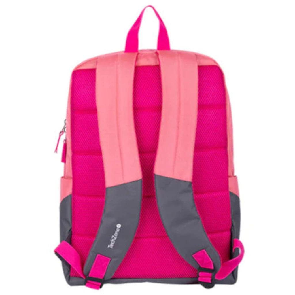 TechZone Rainbow Mochila Amarilla y funcional con diseño vibrante compartimientos acolchados para laptop y tablet