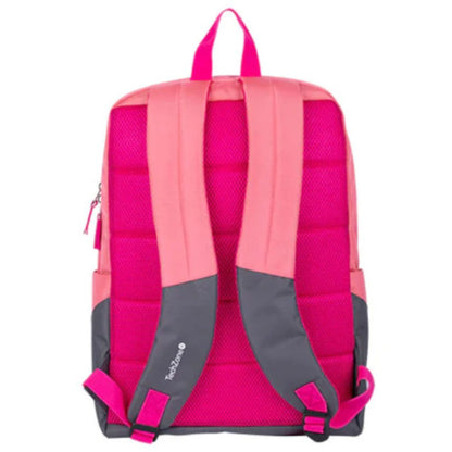 TechZone Rainbow Mochila Amarilla y funcional con diseño vibrante compartimientos acolchados para laptop y tablet