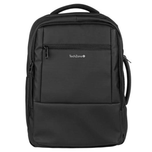 Backpack Techzone UrbanBiz De 15.6" Diseñada para el Ritmo Dinamico del Dia a Dia Color Negro