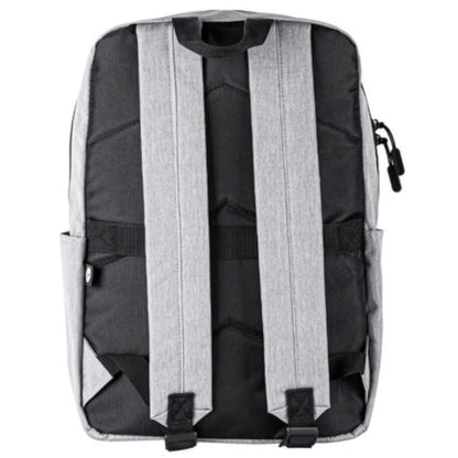 Mochila Classic Gris Techzone DE 15.6 Pulgadas Múltiples Compartimientos Organizador Frontal