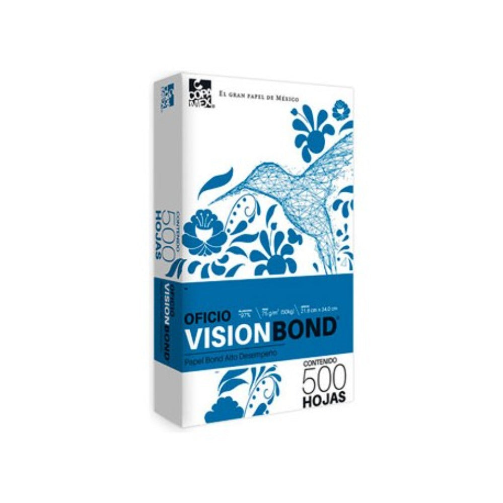 Papel Cortado Vision Oficio Bond 75Grs C/5000