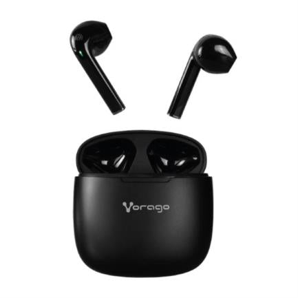 Audífonos Vorago ESB-305 Bluetooth TWS IPX6 Manos Libres Control Táctil Color Negro