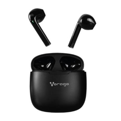 Audífonos Vorago ESB-305 Bluetooth TWS IPX6 Manos Libres Control Táctil Color Negro