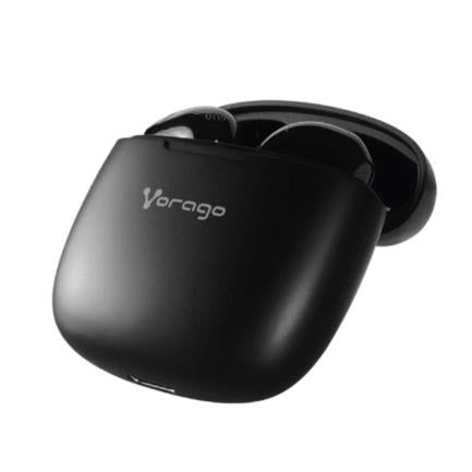 Audífonos Vorago ESB-305 Bluetooth TWS IPX6 Manos Libres Control Táctil Color Negro