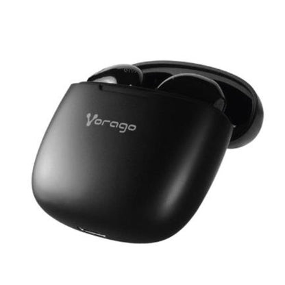 Audífonos Vorago ESB-305 Bluetooth TWS IPX6 Manos Libres Control Táctil Color Negro