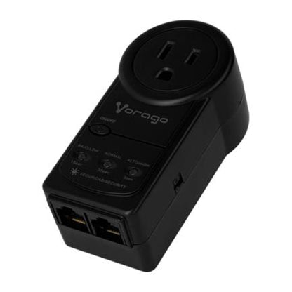 Protector De Voltaje Vorago AVR-300 RJ45/RJ11 Portatil 900 Joules Electrodomesticos