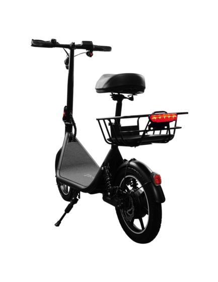 Scooter Eléctrico Vorago SC-400 400W 36V Velocidad Máx. 25 Km/h con Asiento Color Negro