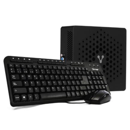 Mini PC Vorago Minbay Intel Core i5-1135 512GB/16GB VGA/HDMI/WIFI/USB Win Trial con Mouse/Teclado/Soporte para Monitor