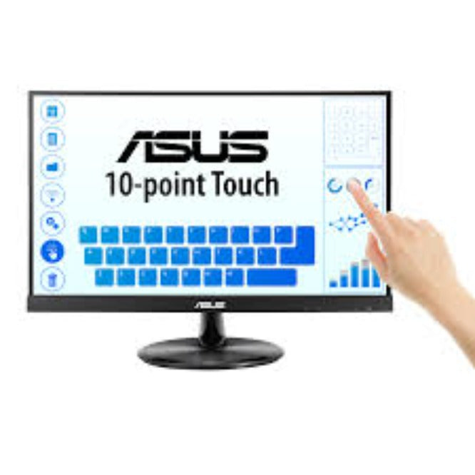 Monitor Asus Touch VT229H 21.5" IPS FHD 1920x1080 10 Points Multi-Touch 1xHDMI 1xD-Sub 5ms GTG 60Hz Negro