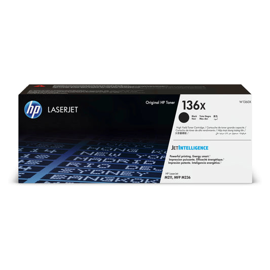 Imagen Tóner HP Original LaserJet 136X Alto Rendimiento