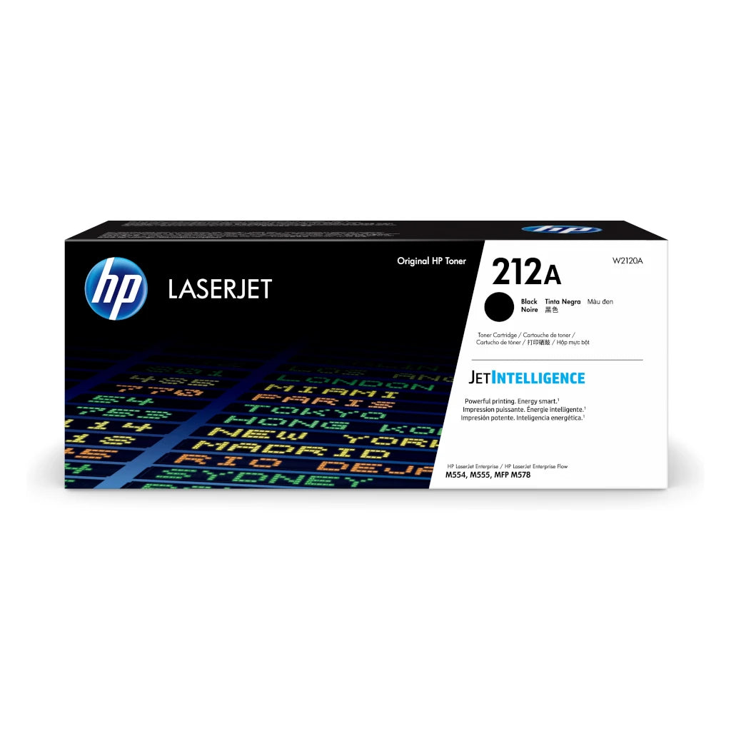 Tóner HP Original LaserJet 212A Color Negro