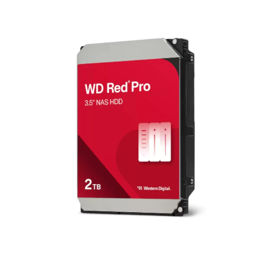 Disco Duro Interno Western Digital Red Pro 10TB 3.5" 7200RPM SATA lll 6Gbit/s Cache 256MB 24x7 1-8 Bahias para NAS WD102KFBX