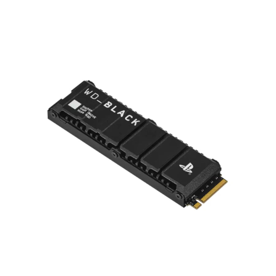 SSD Interno Western Digital Black SN850P 2TB M.2 NVMe PCIe 4.0 Lect 7300/6600 MBs con Disipador para Consola PS5