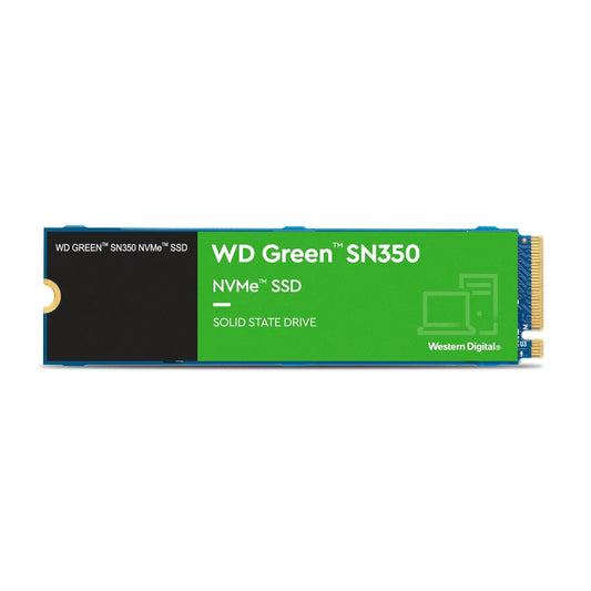 SSD Interno Western Digital Green SN350 2TB M.2 PCIe 3.0 NVMe para PC/Laptop