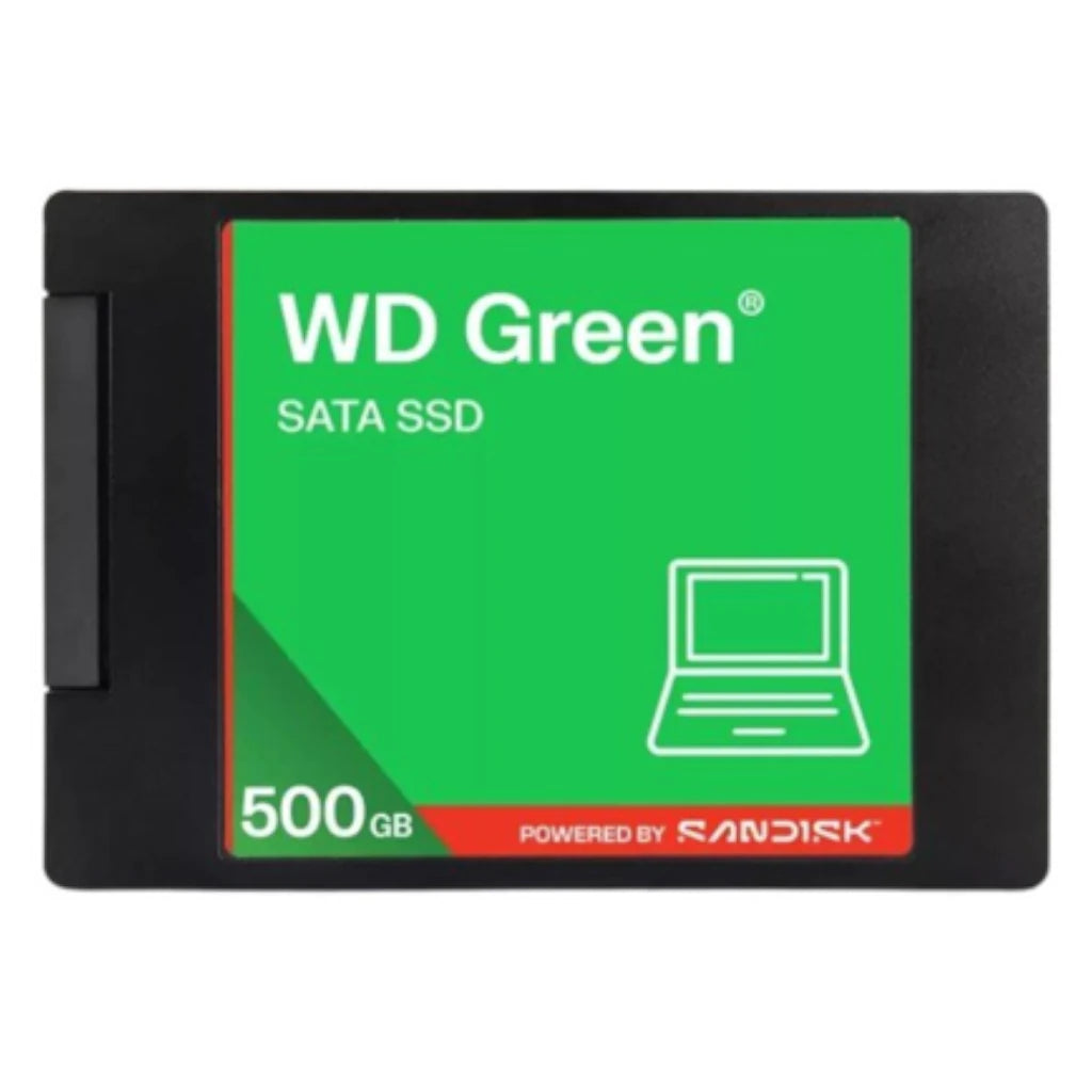 Unidad SSD Green 500GB WD 2.5 545 MB/s Lectura SATA III