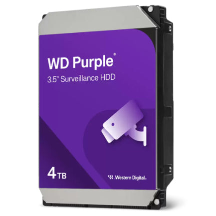 Disco duro Western Digital 4TB para Videovigilancia WD PurpleSATA 6Gb/s 3.5 inch