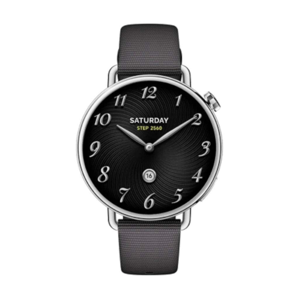 Smartwatch Xiaomi Watch S4 41mm correa de caucho Color Negro