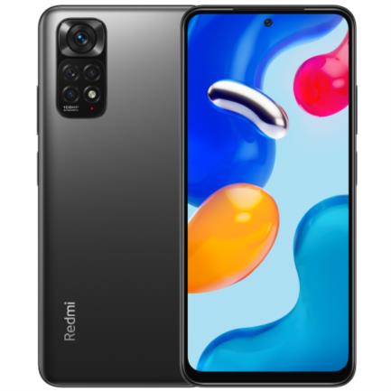 Smartphone Xiaomi Redmi Note 11s 6.43" 128GB/8GB Cámara 108MP+8MP+2MP+2MP/16MP Mediatek Android 11 Color Gris Grafito