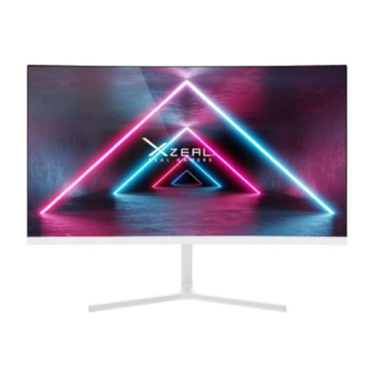 Monitor Xzeal 23.8 Xzeal XST-570-1 Panel Curvo VA FHD 100Hz 5ms 1xVGA + 1xHDMI + Vesa 100x100mm Blanco
