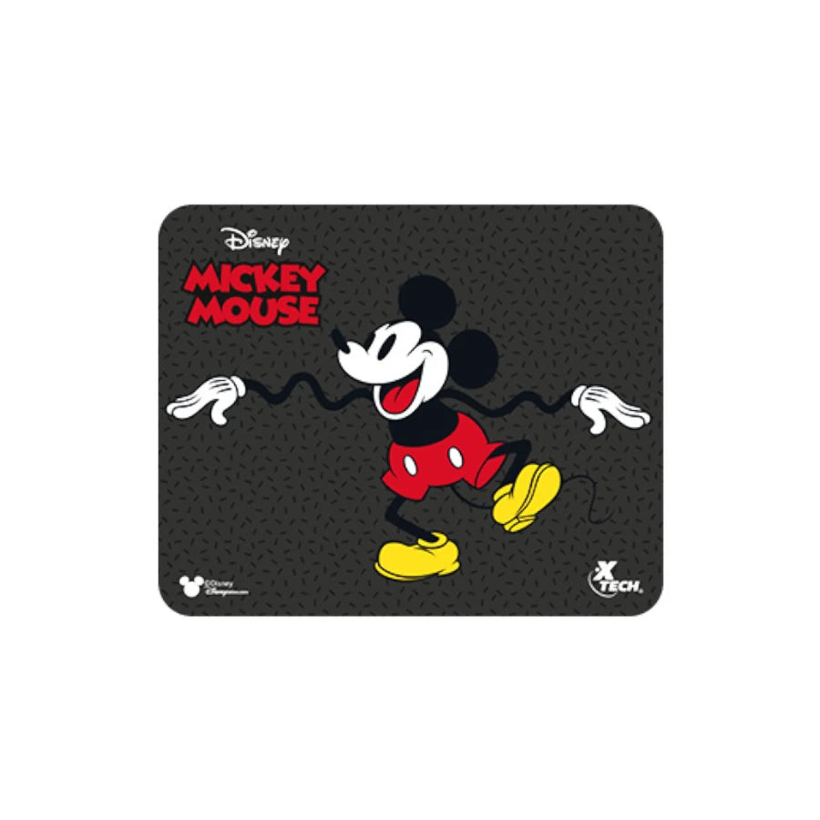 Mousepad Mickey Mouse Disney XTech XTA-D100MK - Superficie para maxima precision - Base de goma antideslizante