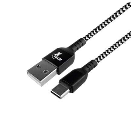 Cable tranzado con conector Tipo C macho a USB 2.0 A mach XTech XTC-511 - Calibre del cable  28AWG