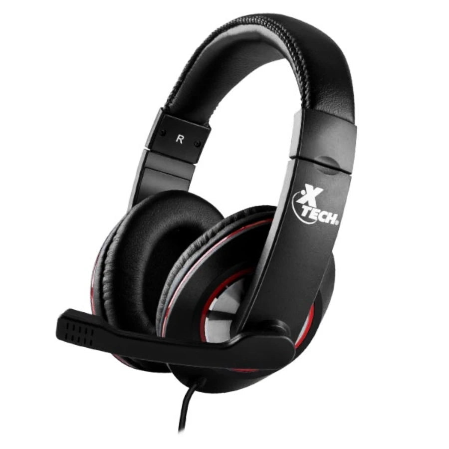 Audifonos gaming cableados XTech Ominous XTH-531 - Conexion USB - Color Negro