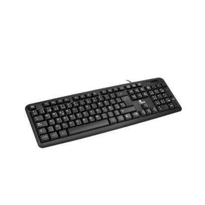 Teclado cableado espaañol XTech XTK-092S - Color negro